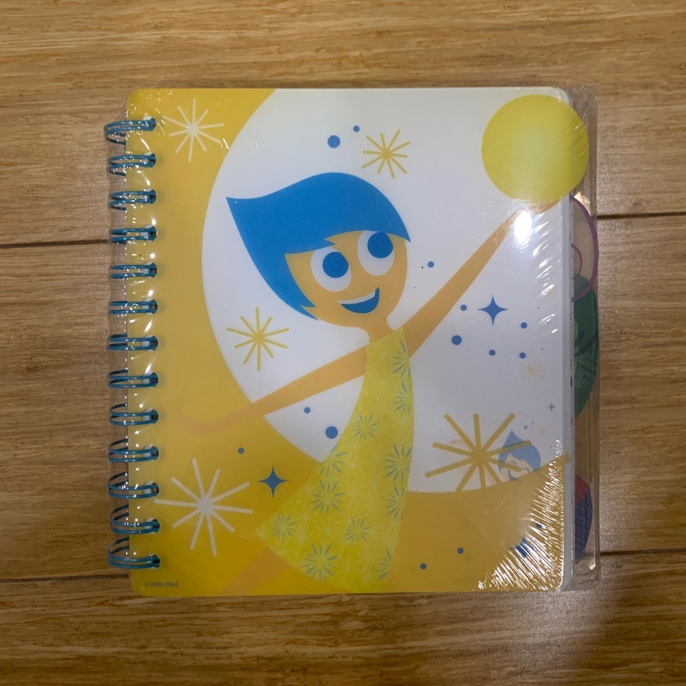 NEW Disney Store Joy Inside Out Notebook